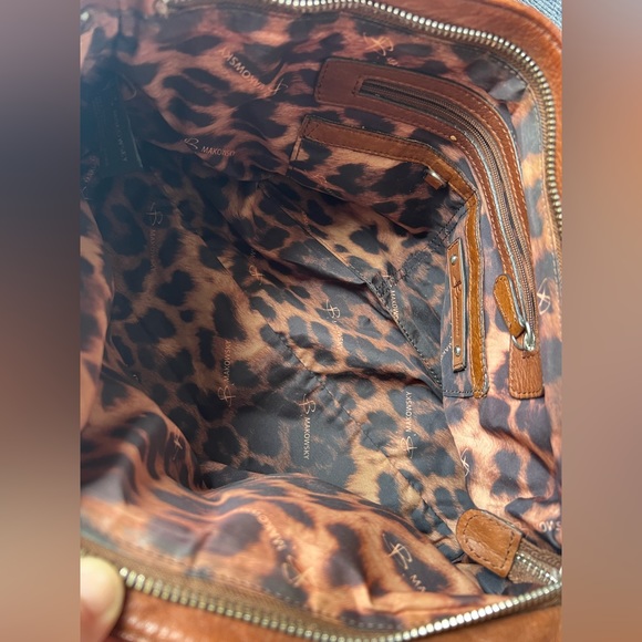 B Makowsky brown leather handbag - Picture 8 of 9